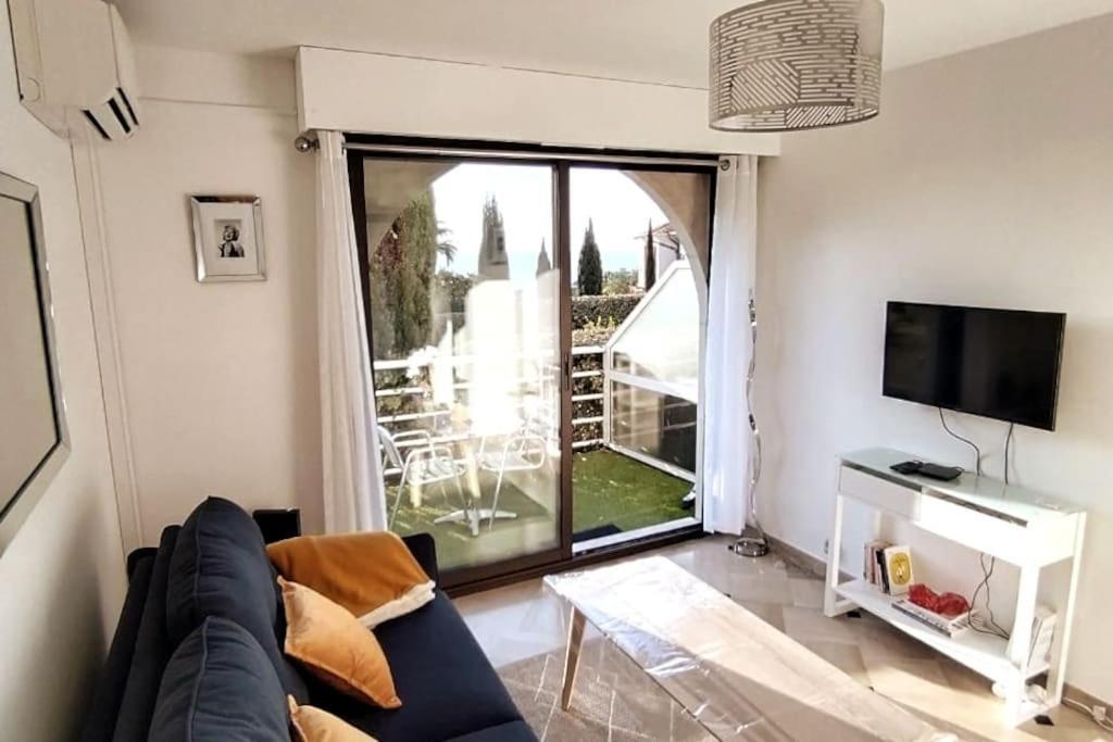 Residence De Luxe Sun Paradis, Studio Terrasse, Vue Mer Piscine Cannes Bagian luar foto