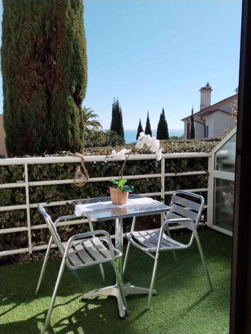 Residence De Luxe Sun Paradis, Studio Terrasse, Vue Mer Piscine Cannes Bagian luar foto